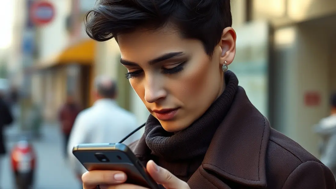 Personne inquiète sur le téléphone