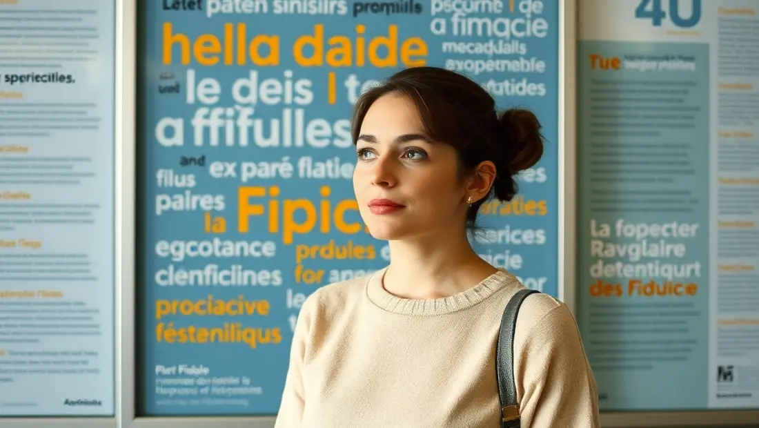 Personne devant un tableau d'affichage