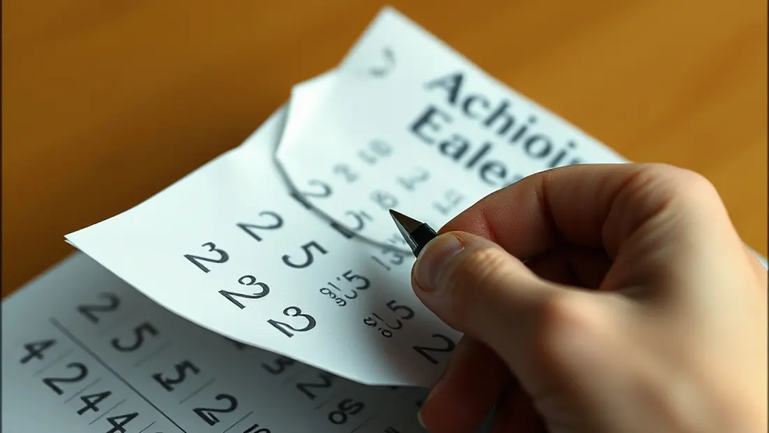 Une main avec un stylo et un papier comptable